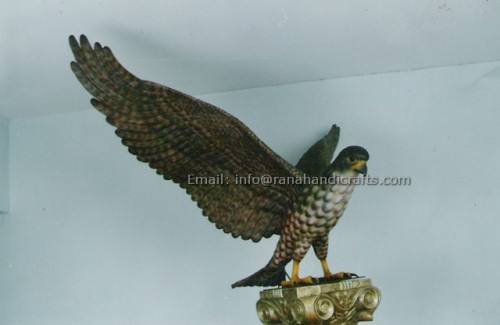 falcon-sculpture