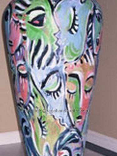 fiberglass vase