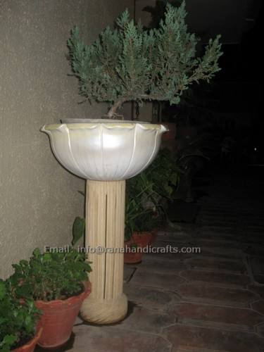 fiberglass pot