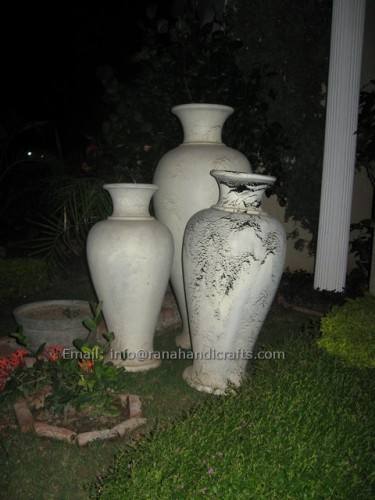 fiberglass vase