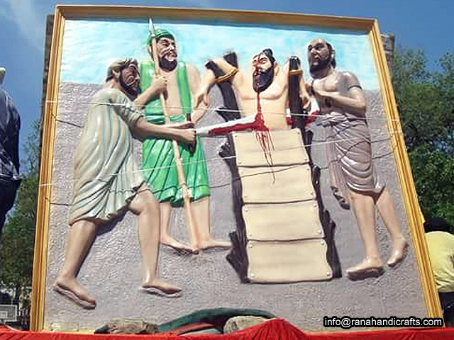 Historical Sculpture – Baba Deep Singh Ji, Bhaai Mati Singh Ji, Bhai Subegh Singh  Ji and Realistic Scenes from Sikh History | Rana Handicrafts International