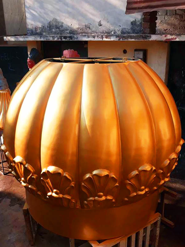 9ft Gurdwara Sahib Dome for California (USA)