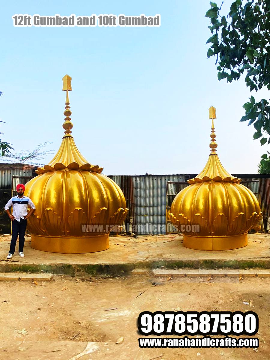 10 Feet and 12 Feet Sikh Temple Domes