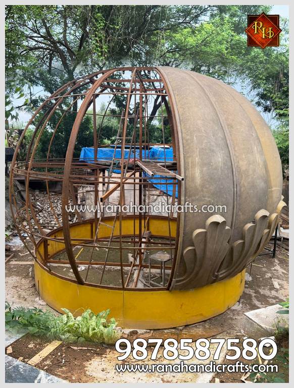 20ft Gurdwara Dome in the Making – for Gurdwara Sahib in Penang Malaysia 20ft Gurdwara Dome in the Making – for Gurdwara Sahib in Penang Malaysia