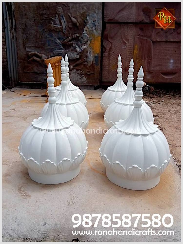 2foot 6inch Gurdwara Domes ready for Delivery to Germany   – Edited Using GeminiAI