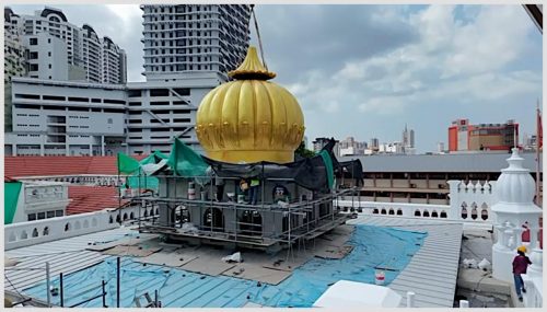20ft Gurdwara Dome at Penang Malaysia