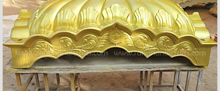 Project Showcase: Custom Golden Silicon Fiber Palki Sahib Crafted for New Jersey (USA)