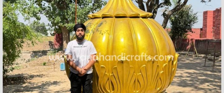 From Workshop to Bristol: The Making of the 9ft Golden Gumbad