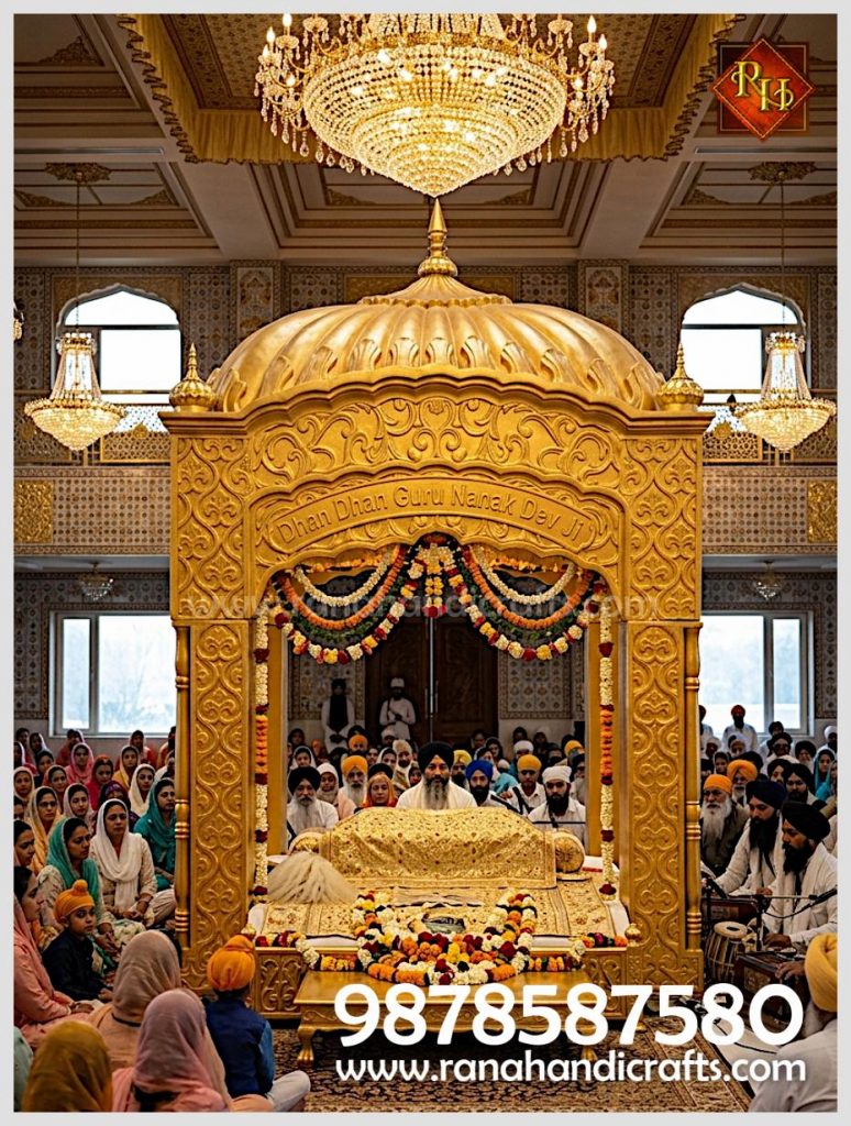 PK13 Palki Sahib structure prepared for Nankana Sahib project