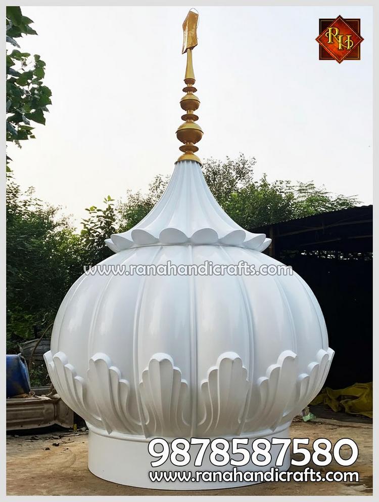 14ft Diameter Gumbad Made for Gurdwara Sahib in Patna Sahib in Bihar