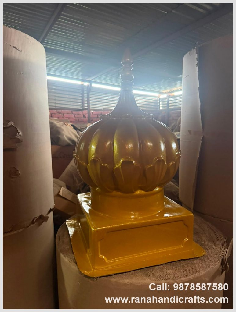 1ft 6inch dome being made by Rana Handicrafts International using high quality silicon fiber