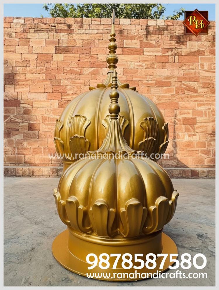 7ft Gumbad and 2ft Gumbad Ready for Delivery to Gurdwara Sahib in Assam
