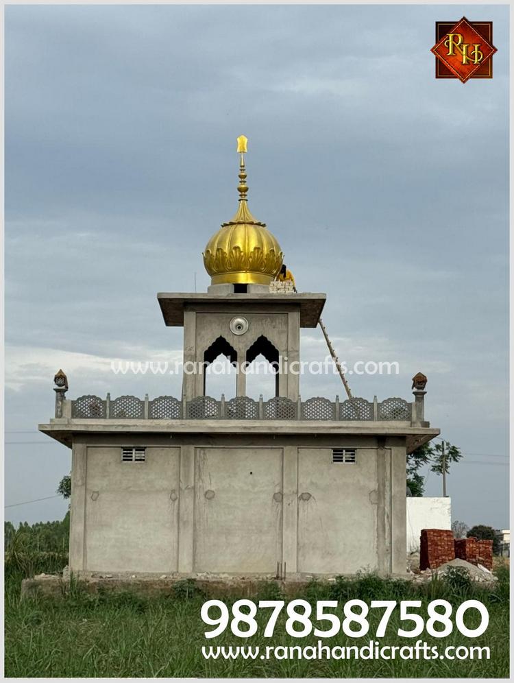9ft Gumbad Installed in Gurdwara Sahib in Todarpur Village (Punjab)